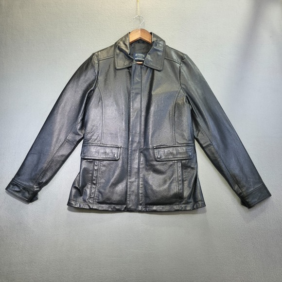 NRA Jackets & Blazers - NRA Women's Authentic Gear Concealed Carry Leather Jacket Size Small